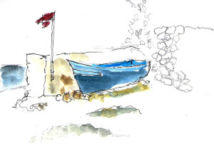 Moulay Bouzerktoun boat