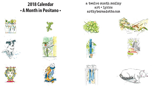 2018 calendar sample 1