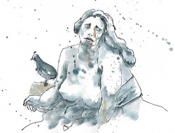 Statue of Niobe in the Jardin d’Eté