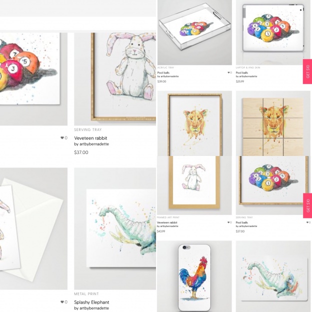 Society6 sample