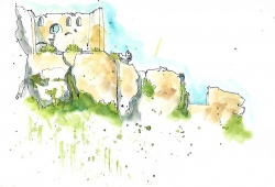 View of Les Baux 2