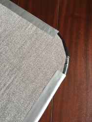 Window cover edging
