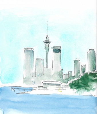 Auckland skyline