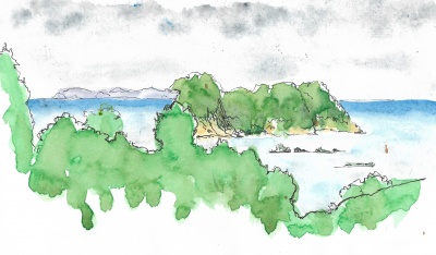 Cathedral Cove return