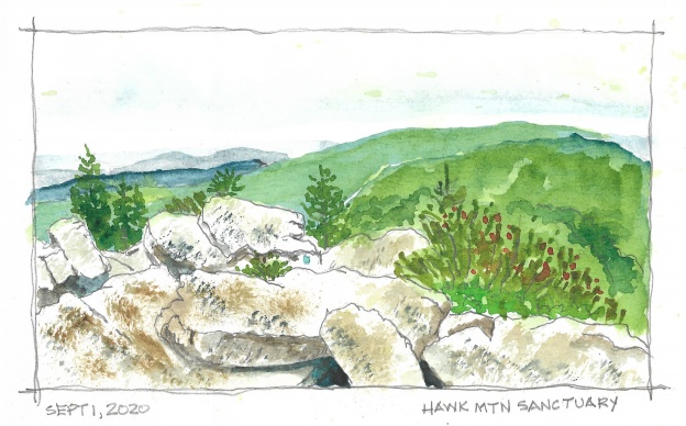 Hawk Mountain Sanctuary hike